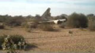 Plane wreck near Abeche airport [upl. by Miharba]