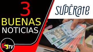 3 BUENAS NOT 1 PAGO Supérate EN EFECTIVOS 2 PAGO BONO DE EMERGENCIA 3 PAGO 6 MIL PESOS MENSUALES [upl. by Esinyt]