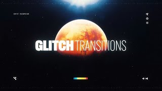 200 Glitch Transition amp Titles Effect with Sound  After Effects Presets [upl. by Simmie]