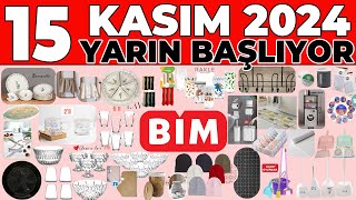 BU HAFTA CUMA BİMDE✅BİM 15 KASIM 2024  BİM AKTÜEL BANYO GEREÇLERİ  BİM DİKİŞ VE ÖRGÜ İPLERİ✅ÇEYİZ [upl. by Ikcin]