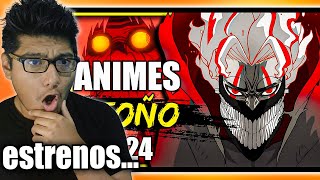 POCOS ESTRENOS BUENOS 💀  ESTRENOS ANIME OTOÑO 2024 REACCIÓN [upl. by Namara]