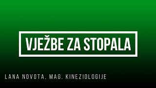 Vježbe za stopala  za vrtićance i osnovnoškolce [upl. by Aloibaf]