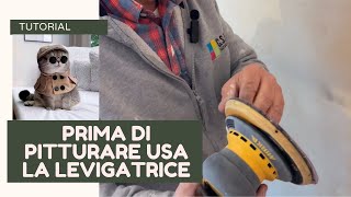 A cosa serve la levigatrice per muro TUTORIAL [upl. by Shewchuk927]