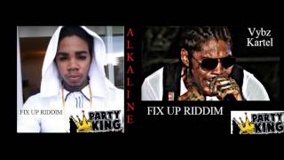 Alkaline amp Kartel FIX UP RIDDIM December 5 2014 [upl. by Pacifa554]