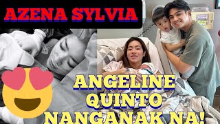 ANGELINE QUINTO SINILANG NA SI BABY AZENA SYLVIA [upl. by Chemosh421]