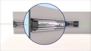 A670 Stainless Steel Drawer Slides Installation Guide English [upl. by Yatnod]