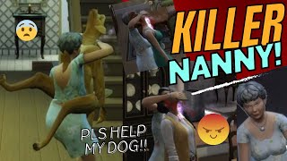 What happens when you call the Zanny Nanny serial killer Life Tragedies Mod  Sims 4 Mods [upl. by Nal]