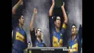 BOCA CAMPEON LIGA DE CAMPEONES PES2008 [upl. by Odlabso]