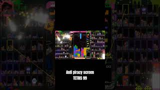 TETRIS 99 2nd APS antipiracyscreen アンチパイラシースクリーン shots shorts [upl. by Anaele]