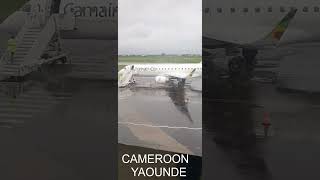 CAMEROON YAOUNDE shorts cameroun airport airbus [upl. by Ademla]