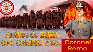 Análise do Edital CFO CBMERJ 2024 [upl. by Busch]