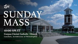 Live Sunday Mass  28 June 2020  Corpus Christi Catholic Church  Lansdale Philadelphia [upl. by Kahaleel228]