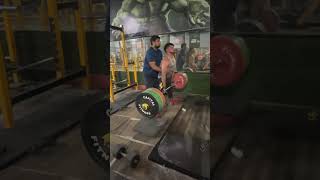 190 kg deadlift easy powerlifter gymworkout gymmotivation [upl. by Nuarb]