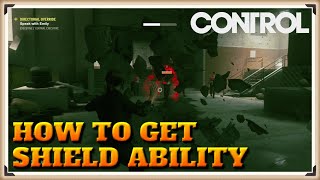 Control How to Get the Shield Ability Insular  Telekinesis Trophy  Achievement Guide [upl. by Hippel]