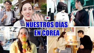 🥰 NUESTROS DÍAS LIBRES EN COREA 🇰🇷 COMPRANDO Y COMIENDO MUCHO TaniayHayato [upl. by Gasser]