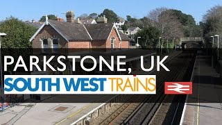 Parkstone Railway Station UK [upl. by Alvinia]