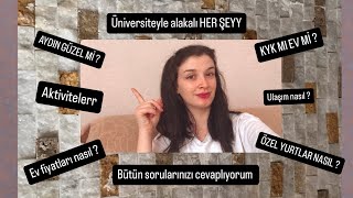 AYDIN ŞEHRİ NASIL ADNAN MENDERES ÜNİVERSİTESİ HAKKINDA HER ŞEY [upl. by Ednarb]