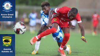 LIVE Accra Great Olympics Vs Asante Kotoko  Ghana Premier League Commentary [upl. by Hasty]