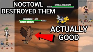 Tinted Lens Noctowl Couldn’t Be Stopped Pokemon Showdown Random Battles High Ladder [upl. by Corella]