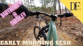 New Line  Swinley Bike park  MTB trails running fine [upl. by Astrid]