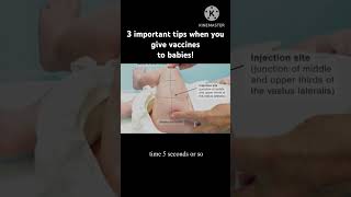 3 important tips when you give vaccines to babies [upl. by Bria18]