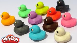 Учим цвета на английском языке с уточками из пластилина PlayDoh [upl. by Gona730]