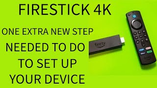 FIRESTICK 4K NEW SET UP STEPS [upl. by Ynatterb]