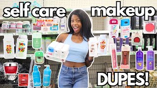 lets go self care and makeup DUPES shopping at Dollar Tree [upl. by Puri]