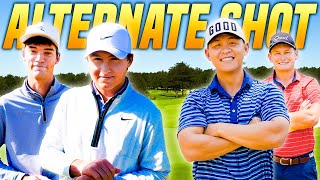 We played alternate shot at PINEHURST [upl. by Wan]