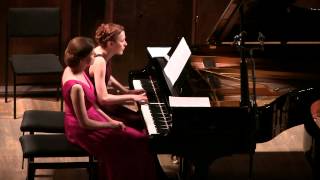 Debussy Petite Suite  The Gromoglasovas duo [upl. by Brenton878]