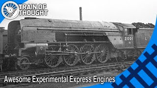 LNERs 8 wheeled experimental express engines  LNER P2 [upl. by Quintana]