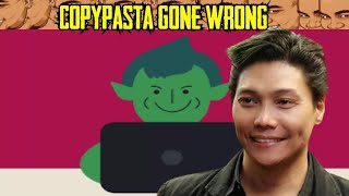 Mon Confiado vs Internet Troll  Pwede bang makasuhan kahit copy pasta lang ang post [upl. by Estas70]