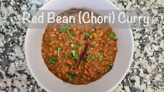 Red Bean Curry  Red Chori Curry  Lal Chori Curry  Adzuki Bean Curry  Red Chori Curry  Vegan [upl. by Dihgirb889]