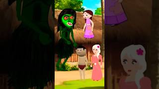 Choodel baccho ko kyu 🤷‍♀️ Dara rahi hai 🧟‍♀️ sandeepkumar sorts animation video [upl. by Ainahs498]