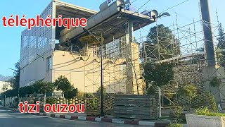 travaux de maintenance de téléphérique tizi ouzou [upl. by Sisile]