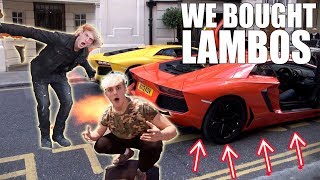 Jake Paul and Logan Paul bought the Lamborghini [upl. by Aiuhsoj]