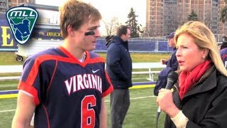 Steele Stanwick  UVA  Drexel PostGame Interview [upl. by Ainwat745]