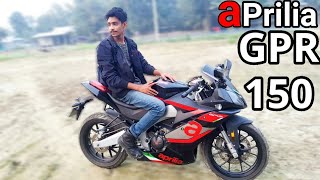 Aprilia GPR 150R test ride review Dissapointed by Performance and price of spare parts☹️ [upl. by Inman967]