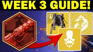 Destiny 2 Zero Hour Week 3 Guide  ALL SECRETS amp PUZZLES YOU NEED [upl. by Kral365]