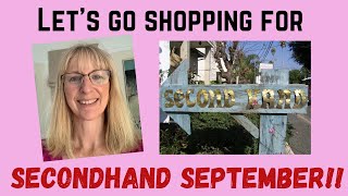 Lets go shopping for Secondhand September [upl. by Avalsorim589]