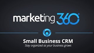 CRM Software Overview  Marketing 360® [upl. by Nuawd]