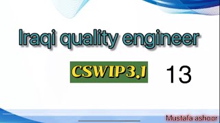 CSWIP 31 Welding Inspector Introduction Welding Process  13  Arabic [upl. by Leamaj784]