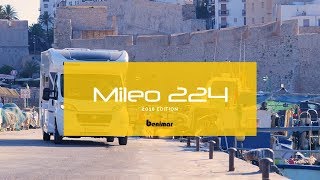 Mileo 224  Autocaravanas amp Camping Cars Benimar 2018 [upl. by Mariand]