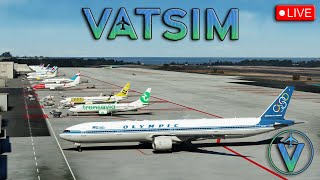 Live evening VATSIM flight  Chilling with viewers MSFS [upl. by Zenda]