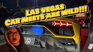 SEMA Week Vegas Car Meets Are Always Wild [upl. by Mensch]