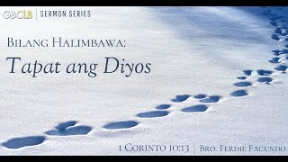 Bilang Halimbawa Tapat ang Diyos [upl. by Marga798]