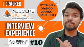 Accolite Interview Experience  PythonDjango Developer Interview Questions  Backend  Coding  SDE [upl. by Robaina]