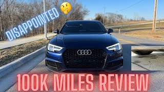 ‼️100K MILES REVIEW ON MY 2018 AUDI B9 S4MUST SEE‼️ [upl. by Tamar]