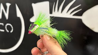 Wild Thing Diver Fly Tutorial  Hybrid Dressing 20 Neon Pearl [upl. by Ayote252]