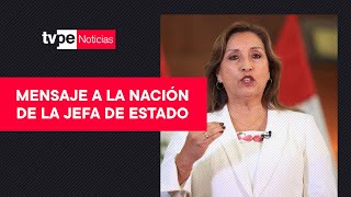 EN VIVO Dina Boluarte brinda mensaje a la nación por Fiestas Patrias hoy 28 de julio del 2023 [upl. by Jalbert]